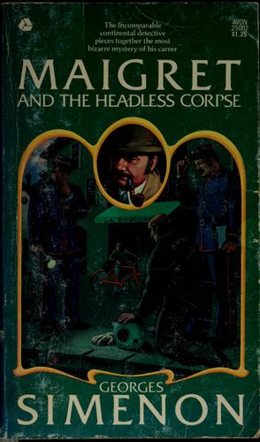 Copertina di Maigret et le corps sans tête