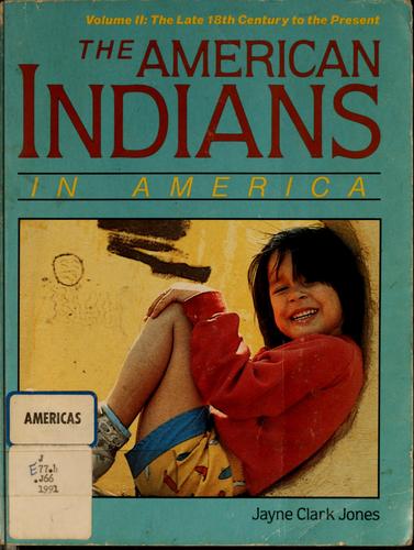 Copertina di The American Indians in America