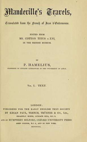 Copertina di Itinerarium