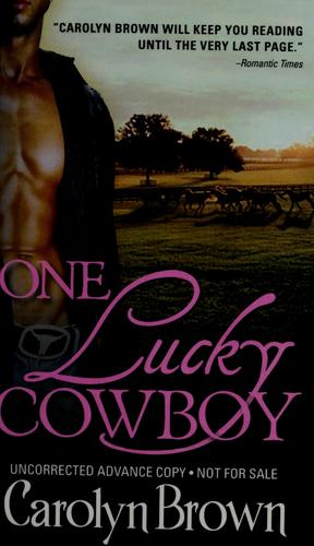 Copertina di One lucky cowboy