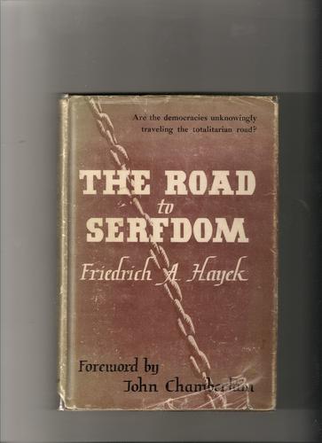 Copertina di The Road to Serfdom