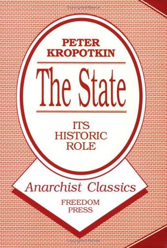 Copertina di The state, its historic role
