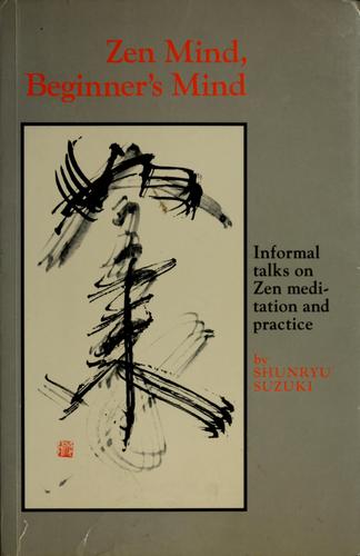 Copertina di Zen mind, beginner's mind