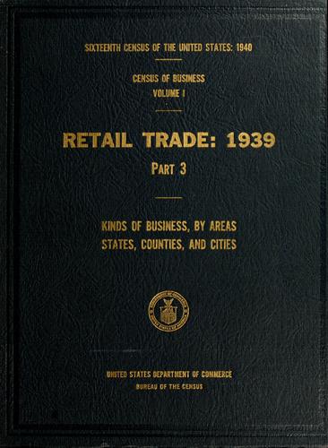 Copertina di Sixteenth census of the United States