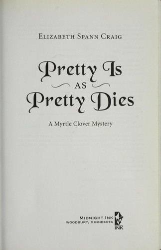 Copertina di Pretty is as pretty dies