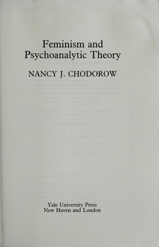 Copertina di Feminism and psychoanalytic theory