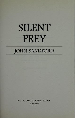 Copertina di Silent prey