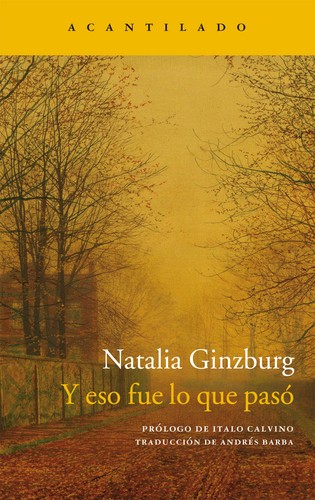 Copertina di Y eso fue lo que pasó
