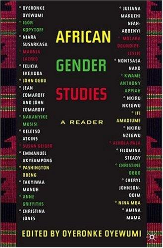 Copertina di African Gender Studies