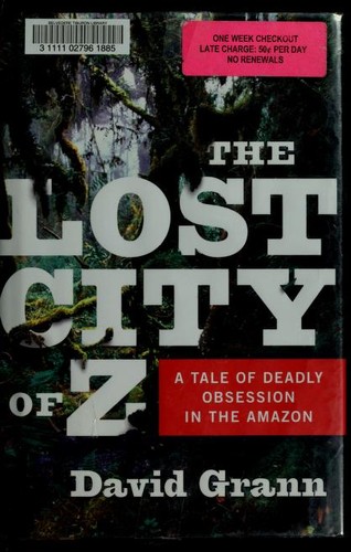 Copertina di The Lost City of Z