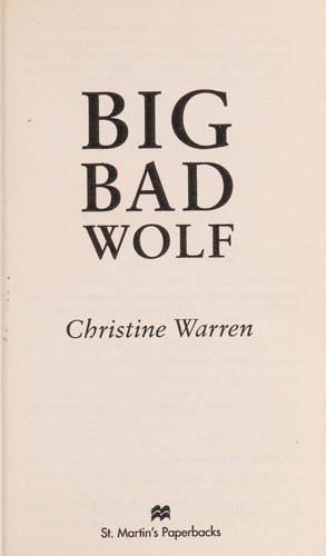 Copertina di Big Bad Wolf