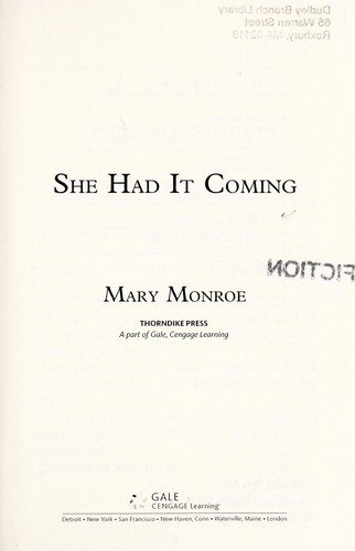 Copertina di She had it coming