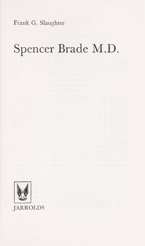 Copertina di Spencer Brade M.D.