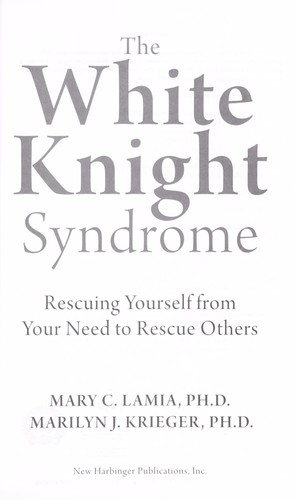 Copertina di The white knight syndrome