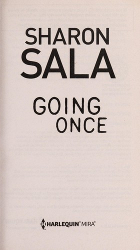 Copertina di Going once