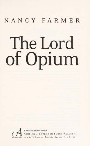 Copertina di The Lord of Opium