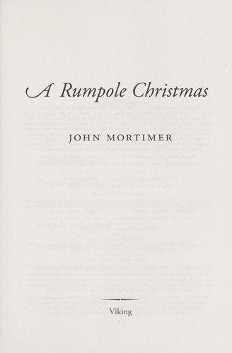 Copertina di A Rumpole Christmas