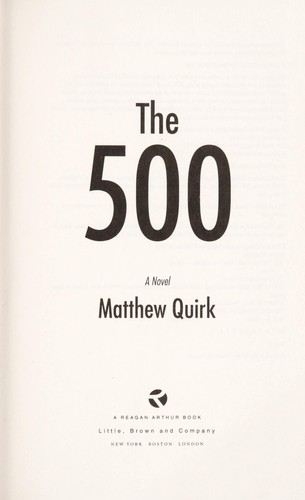 Copertina di The 500