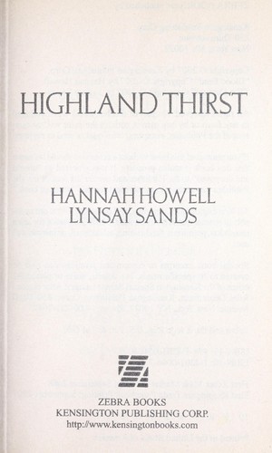 Copertina di Highland Thirst