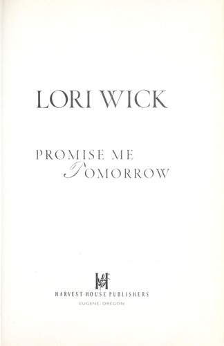 Copertina di Promise Me Tomorrow