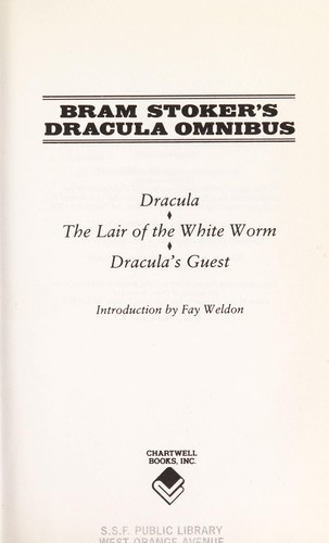 Copertina di Bram Stoker's Dracula omnibus