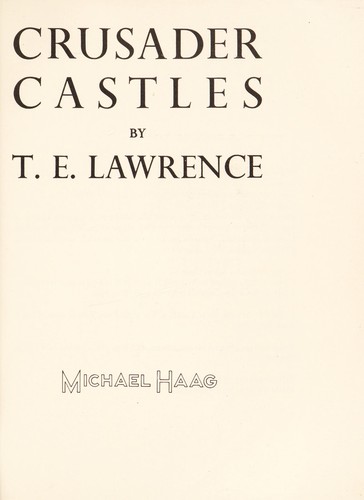 Copertina di Crusader Castles (Hippocrene Insider's Guides Series)
