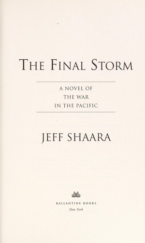 Copertina di The final storm
