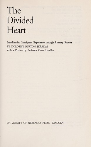 Copertina di The divided heart