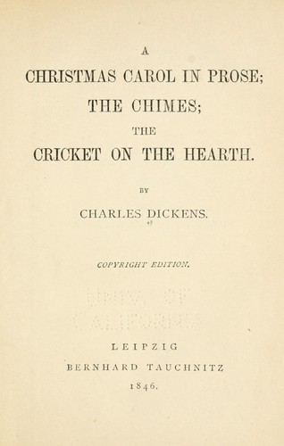 Copertina di Novels (Chimes / Christmas Carol / Cricket on the Hearth)