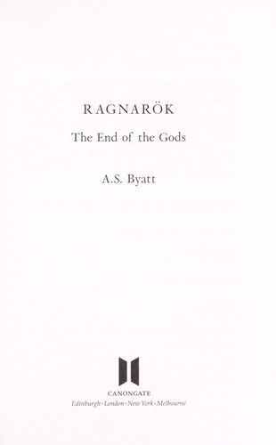 Copertina di Ragnarok