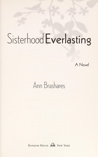 Copertina di Sisterhood Everlasting (Sisterhood of the Traveling Pants Series, Book 6)