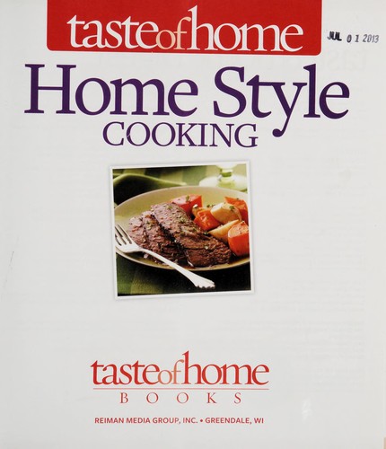 Copertina di Taste of Home home style cooking