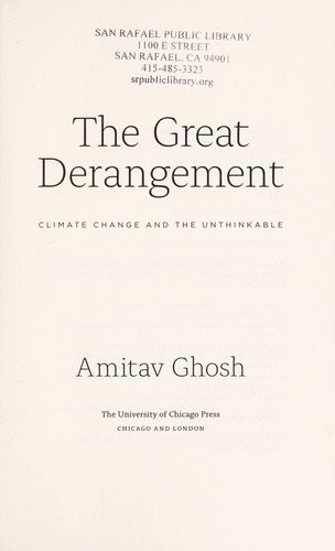 Copertina di The Great Derangement