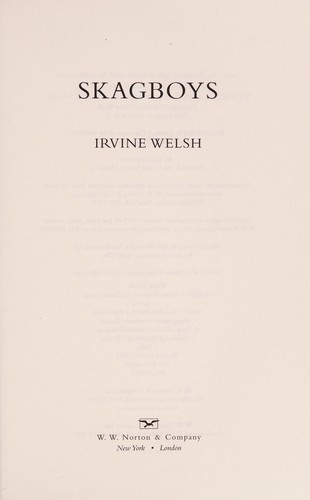 Copertina di Skagboys