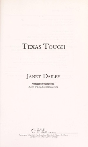Copertina di Texas Tough