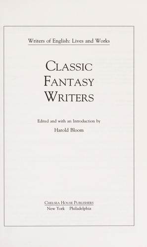 Copertina di Classic fantasy writers