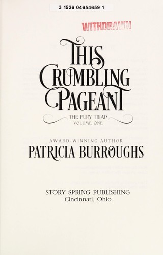 Copertina di This crumbling pageant