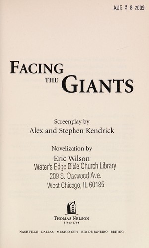 Copertina di Facing the Giants