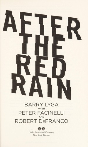 Copertina di After the red rain