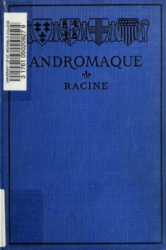 Copertina di Andromaque