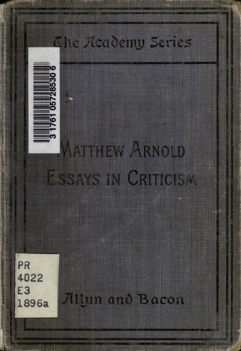 Copertina di Essays