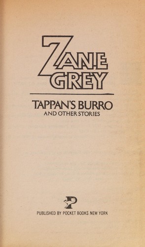 Copertina di Tappans Burro