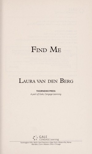 Copertina di Find me