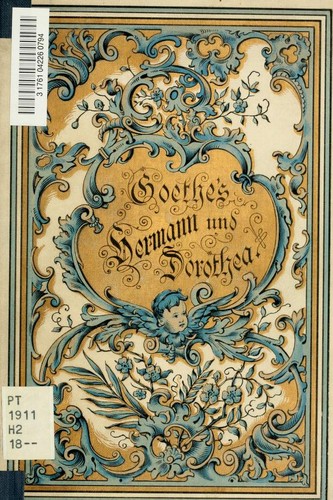 Copertina di Hermann und Dorothea