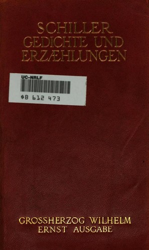 Copertina di Schillers Werke