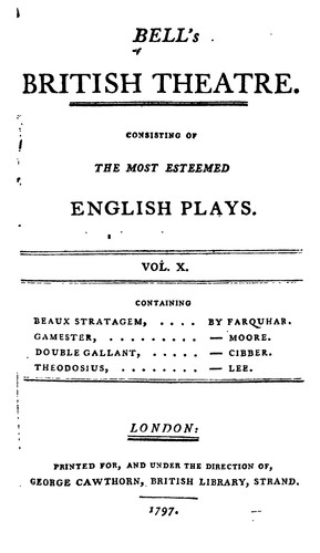 Copertina di The beaux stratagem