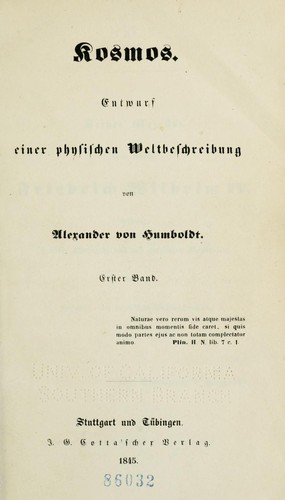 Copertina di Cosmos