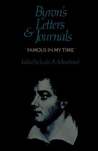 Copertina di Byron's letters and journals