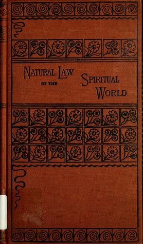 Copertina di Natural law in the spiritual world