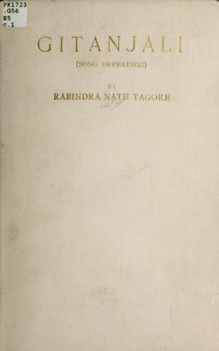 Copertina di Gitanjali (song offerings)